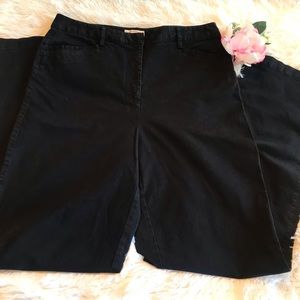 ⭐️ Talbots Pants- Cotton with spandex - 12 Long